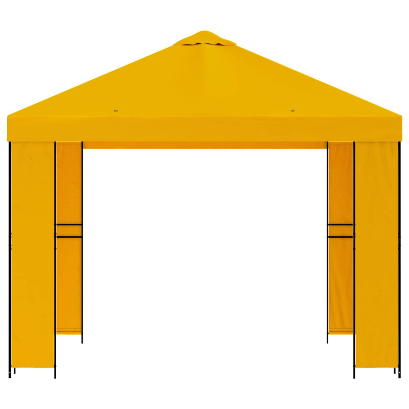 Altana 3 x 3 m żółty Poliester i Stal 190 gsm