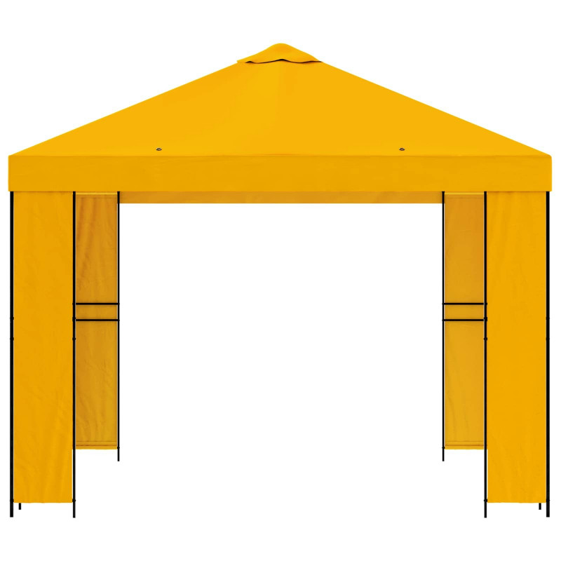 Altana 3 x 3 m żółty Poliester i Stal 190 gsm