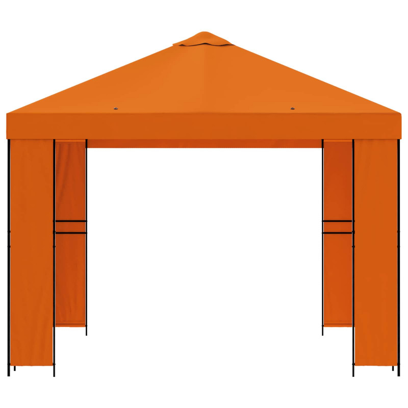 Altana 3 x 3 m pomarańczowy Poliester i Stal 190 gsm