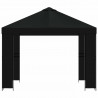 Altana 3 x 3 m Czarny Poliester i Stal 190 gsm