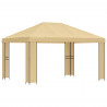 Altana 4 × 3 m kremowy Poliester i Stal 190 gsm