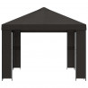 Altana 4 × 3 m antracytowy Poliester i Stal 190 gsm