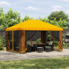 Altana 4 × 3 m żółty Poliester i Stal 190 gsm