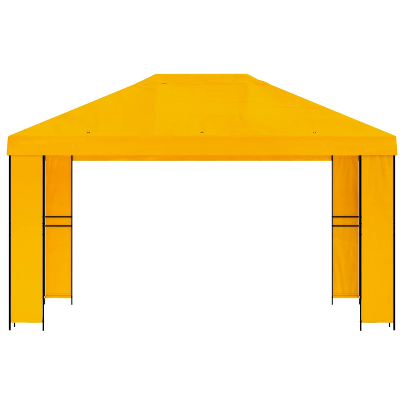 Altana 4 × 3 m żółty Poliester i Stal 190 gsm