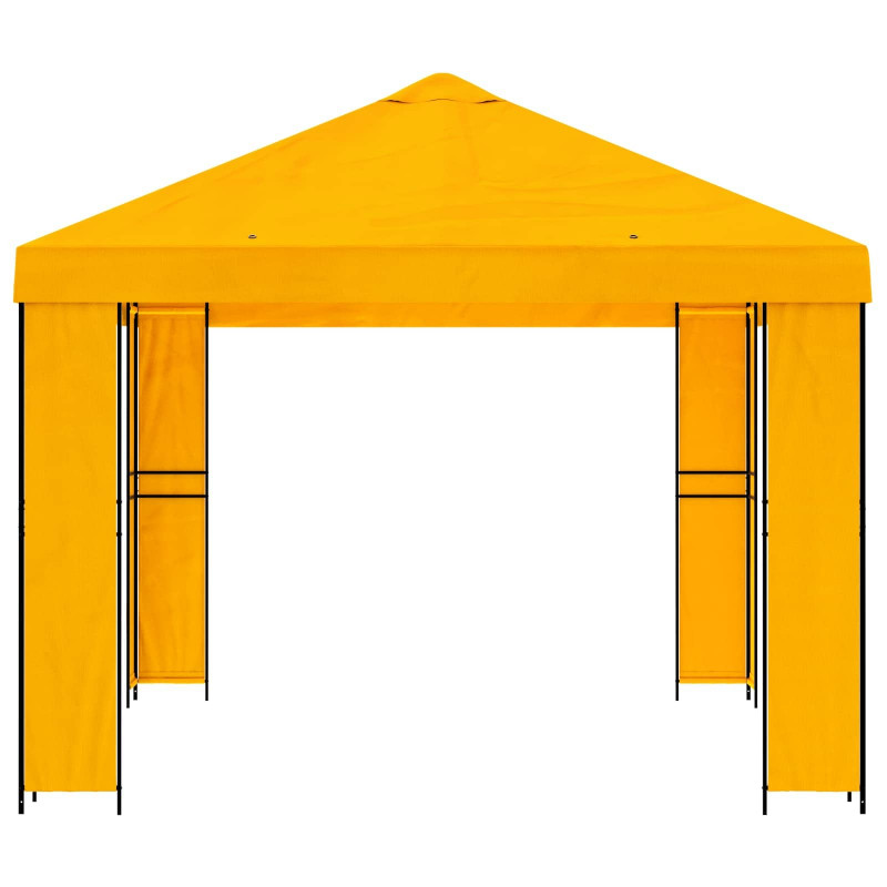 Altana 4 × 3 m żółty Poliester i Stal 190 gsm