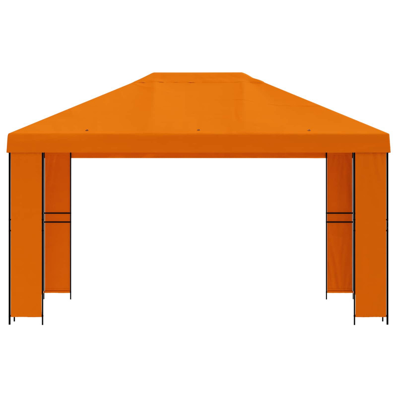 Altana 4 × 3 m pomarańczowy Poliester i Stal 190 gsm