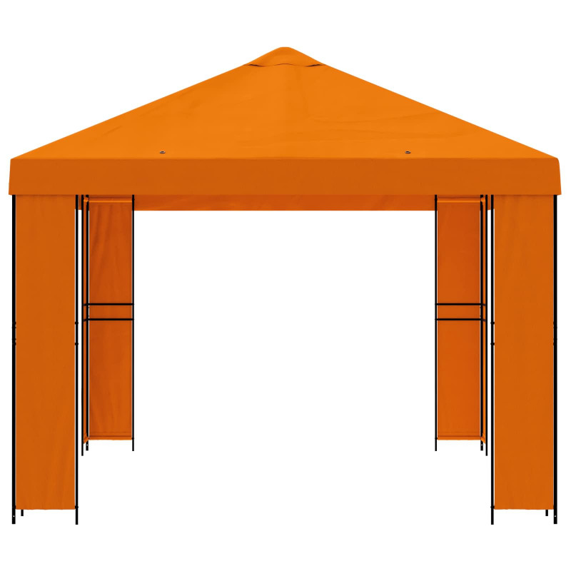 Altana 4 × 3 m pomarańczowy Poliester i Stal 190 gsm
