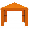 Altana 4 × 3 m pomarańczowy Poliester i Stal 190 gsm