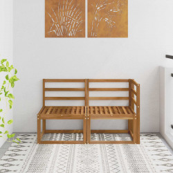 Modułowa sofa na zewnątrz 2 Sztuka Naturalny Lite Drewno Akacji