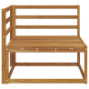 Sofa narożna na zewnątrz Naturalny 83 x 83 x 73 cm