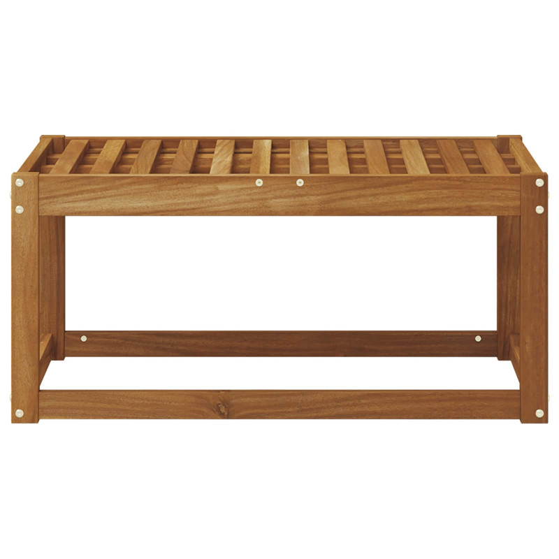 Stołek Ławka na Zewnątrz Naturalny 79 x 43 x 37 cm