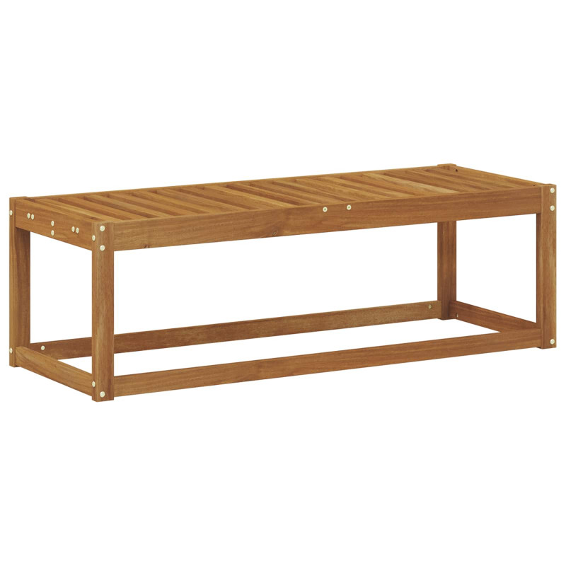 Stołek Ławka na Zewnątrz Naturalny 115 x 43 x 37 cm