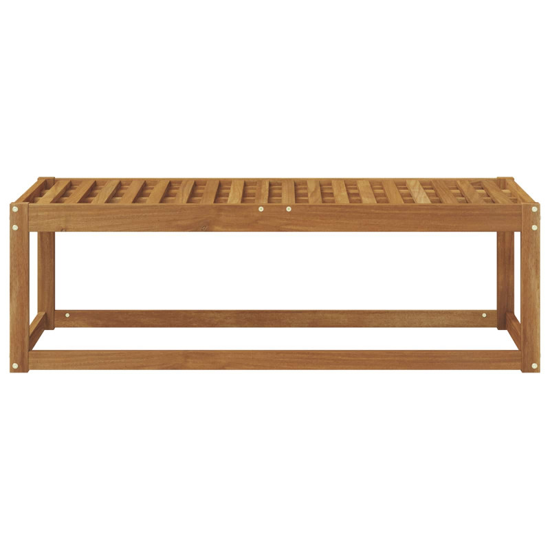 Stołek Ławka na Zewnątrz Naturalny 115 x 43 x 37 cm
