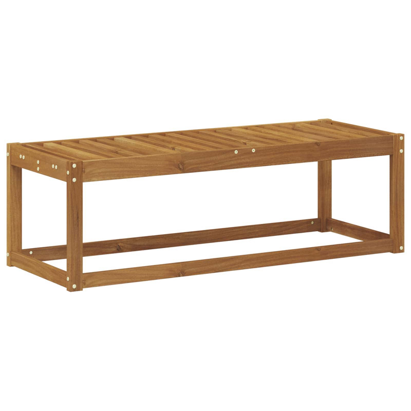 Stołek Ławka na Zewnątrz Naturalny 115 x 43 x 37 cm