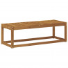 Stołek Ławka na Zewnątrz Naturalny 115 x 43 x 37 cm