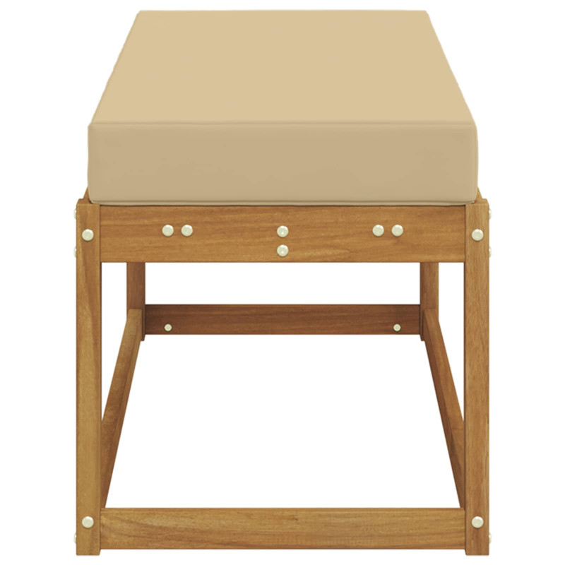 Taboret na zewnątrz Lite Drewno Akacji Naturalny