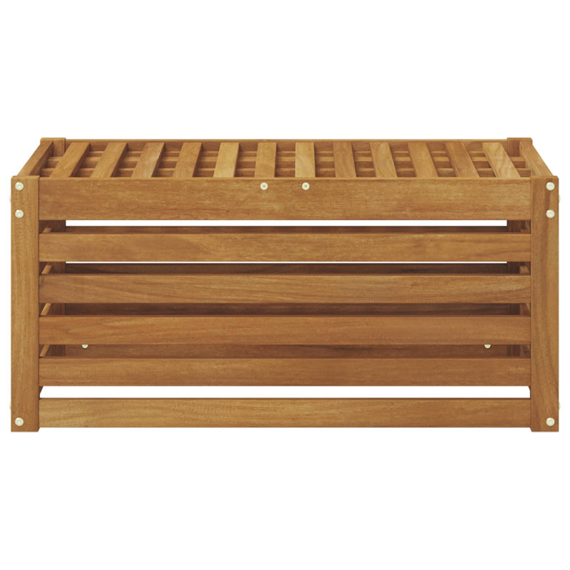 Stołek Ławka na Zewnątrz Naturalny 79 x 43 x 37 cm
