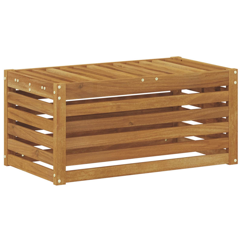 Stołek Ławka na Zewnątrz Naturalny 79 x 43 x 37 cm