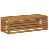 Stołek Ławka na Zewnątrz Naturalny 115 x 43 x 37 cm