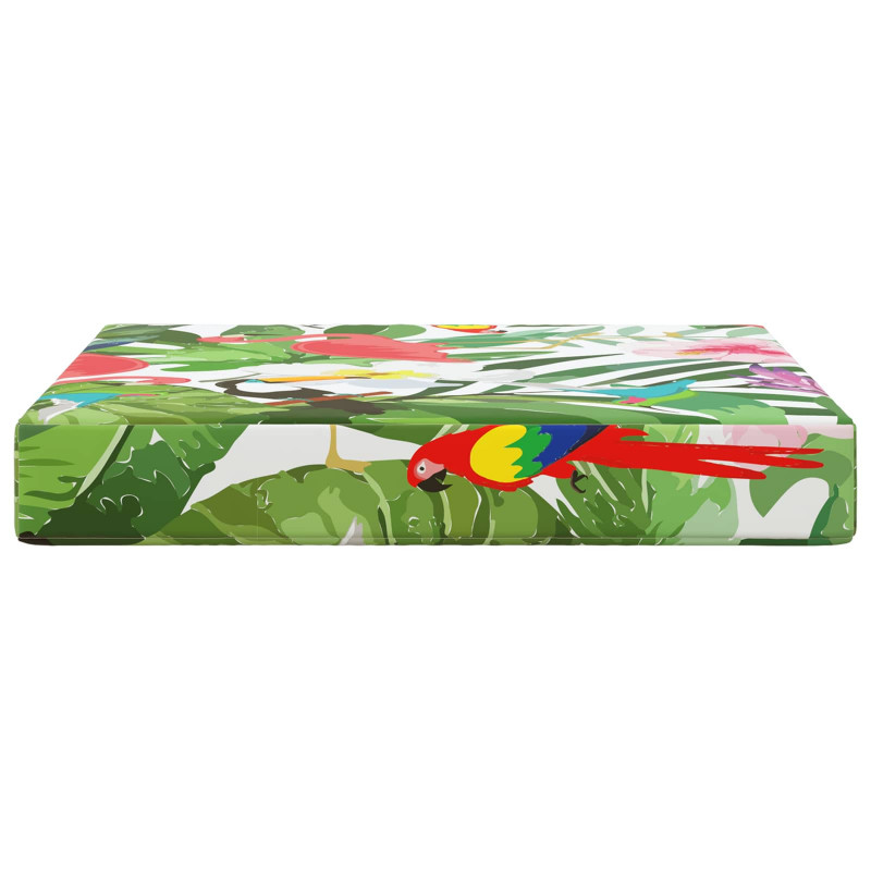 Poduszka do sofy na zewnątrz kolorowy 60 x 60 x 8 cm Poliester
