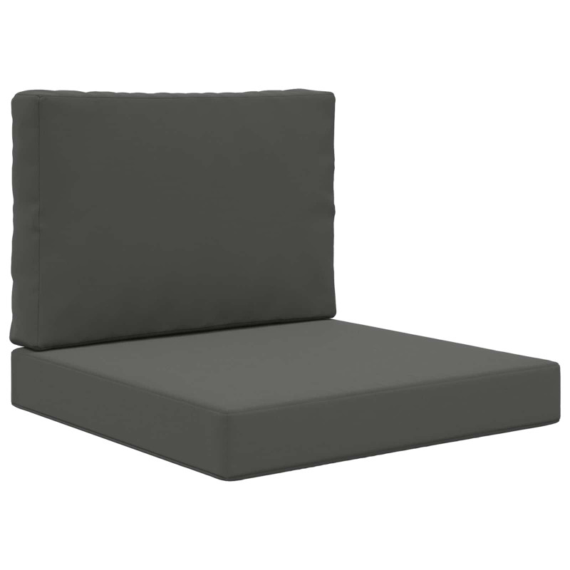 Poduszka do sofy na zewnątrz 2 pcs Antracyt Poliester