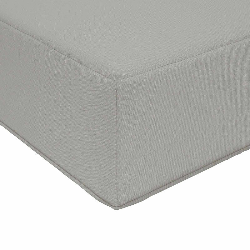 Poduszka do sofy na zewnątrz 2 pcs Szary Poliester