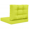 Poduszka do sofy na zewnątrz 2 pcs Zielony Poliester