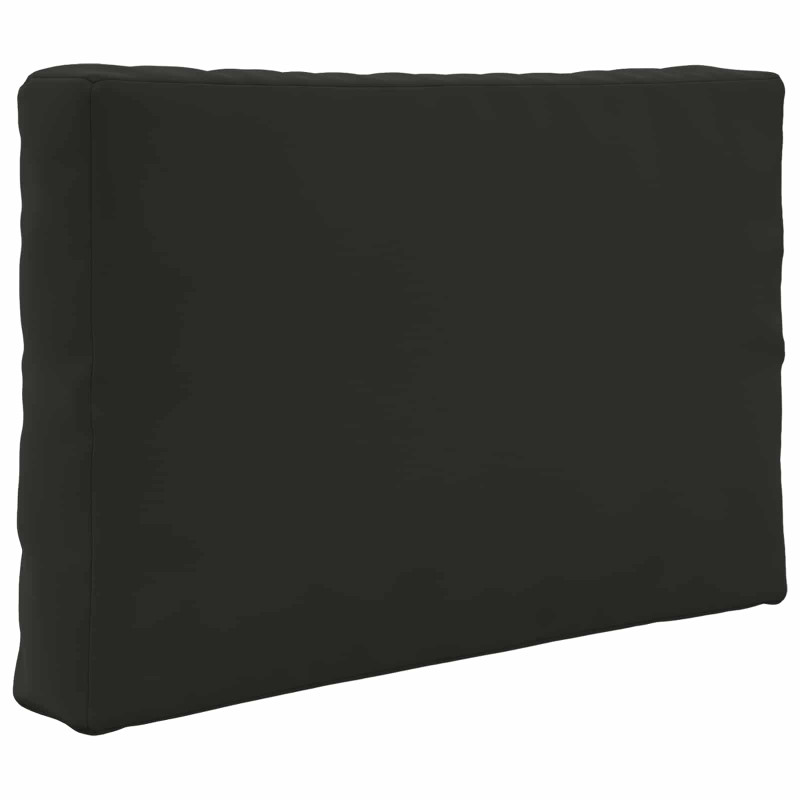 Poduszka do sofy na zewnątrz 3 pcs Czarny Poliester