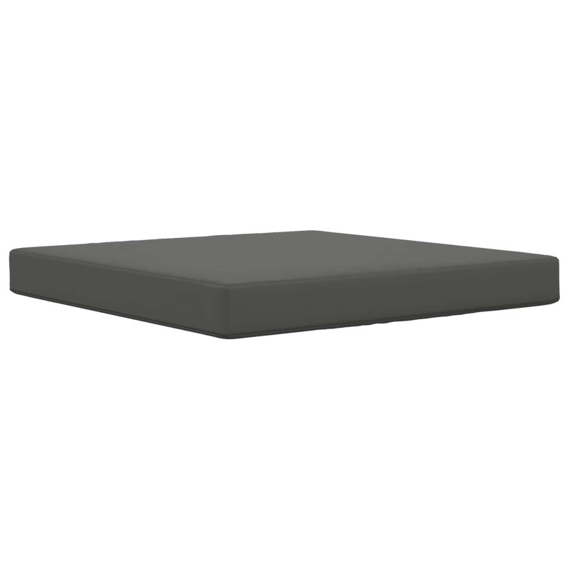 Poduszka do sofy na zewnątrz Antracyt 80 x 80 x 8 cm Poliester