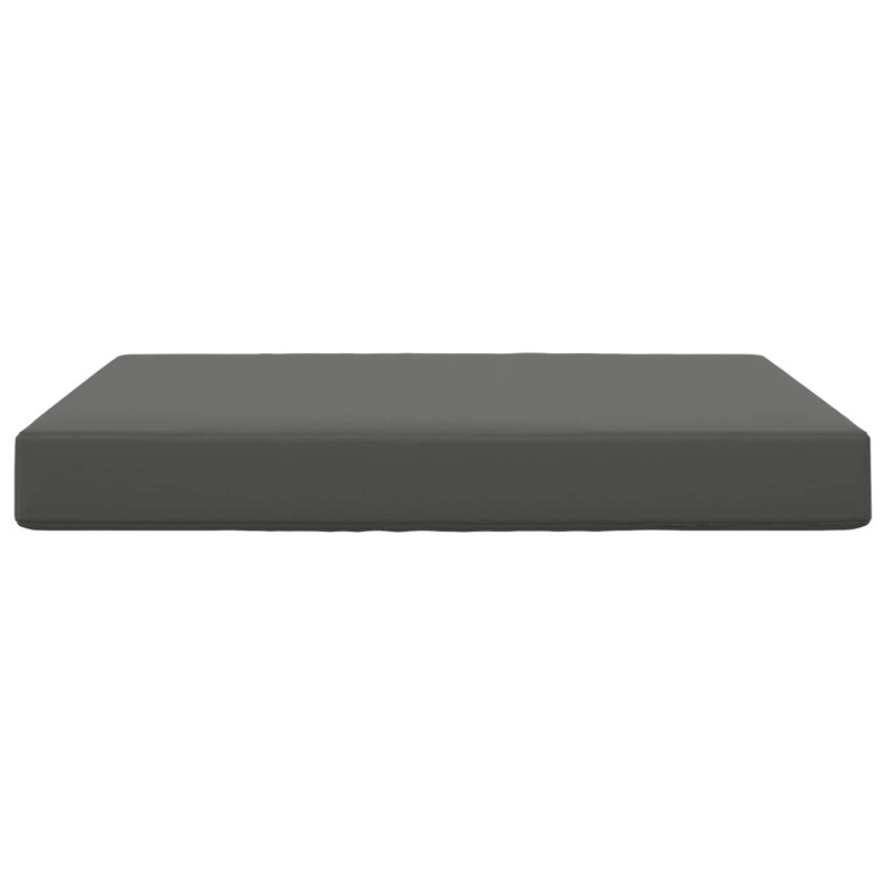Poduszka do sofy na zewnątrz Antracyt 80 x 80 x 8 cm Poliester