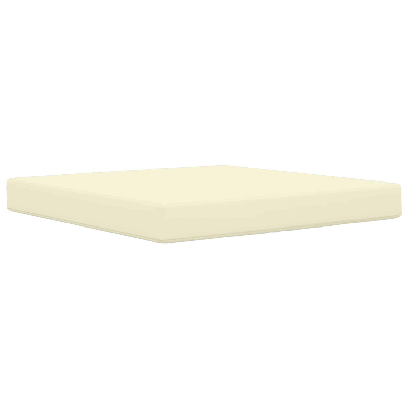 Poduszka do sofy na zewnątrz Kremowy 80 x 80 x 8 cm Poliester