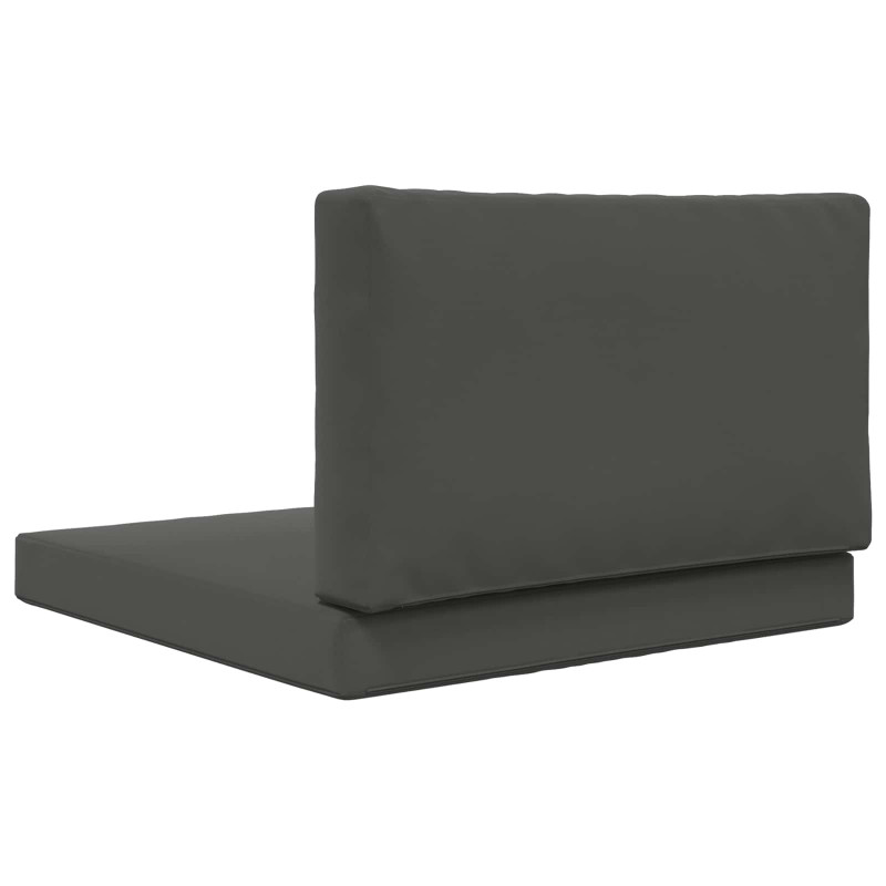 Poduszka do sofy na zewnątrz 2 pcs Antracyt Poliester