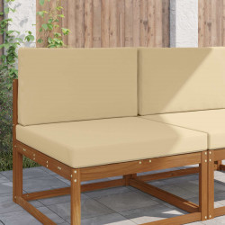 Poduszka do sofy na zewnątrz 2 pcs Beżowy Poliester