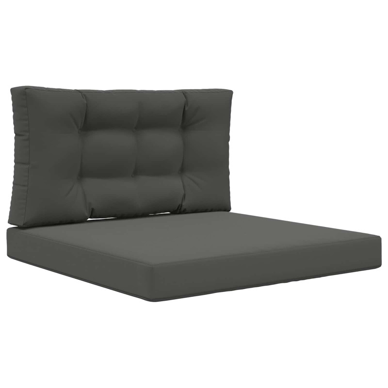 Poduszka do sofy na zewnątrz 2 pcs Antracyt Poliester