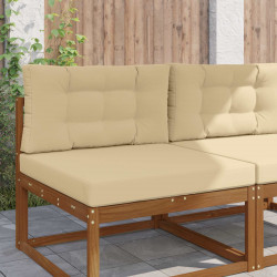 Poduszka do sofy na zewnątrz 2 pcs Beżowy Poliester