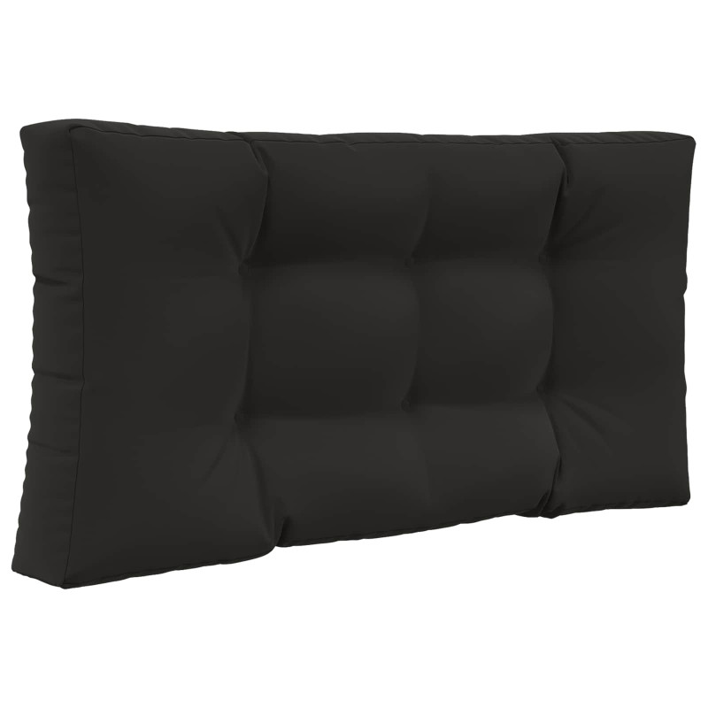Poduszka do sofy na zewnątrz 2 pcs Czarny Poliester