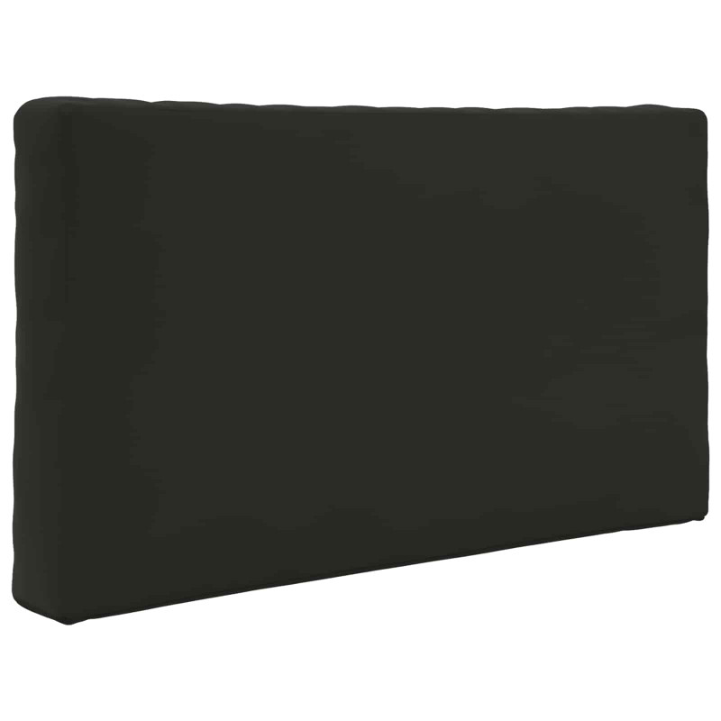 Poduszka do sofy na zewnątrz 3 pcs Czarny Poliester