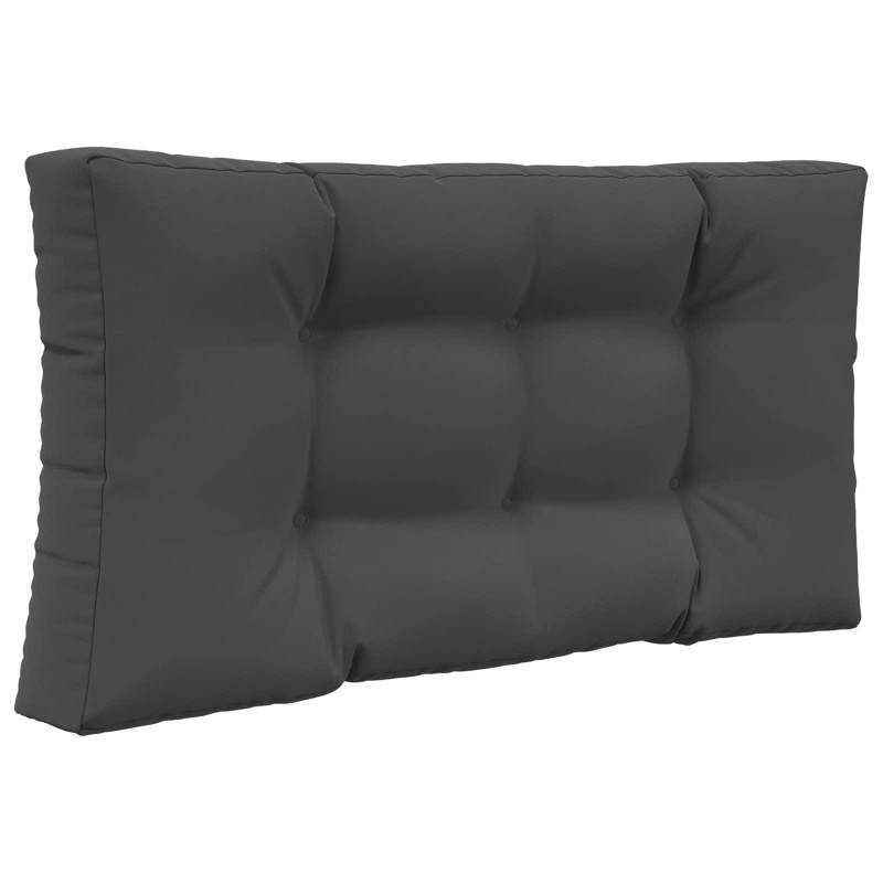 Poduszka do sofy na zewnątrz 3 pcs Antracyt Poliester
