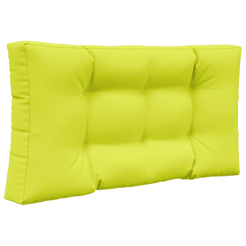Poduszka do sofy na zewnątrz 3 pcs Zielony Poliester