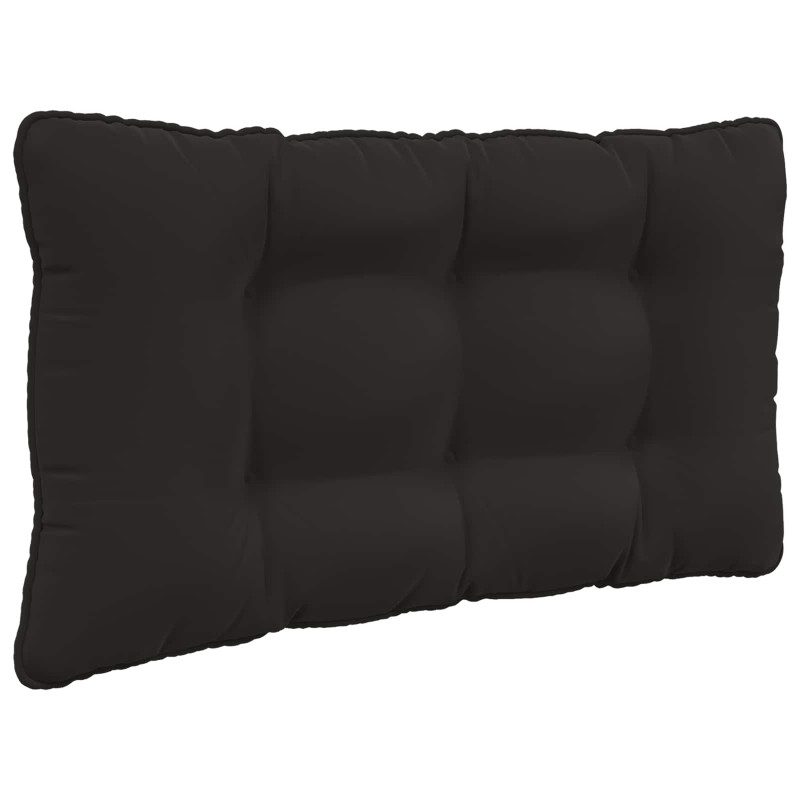 Poduszka do sofy na zewnątrz 2 pcs Czarny Poliester