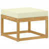 Outdoor Hocker Lite Drewno Akacji Biały