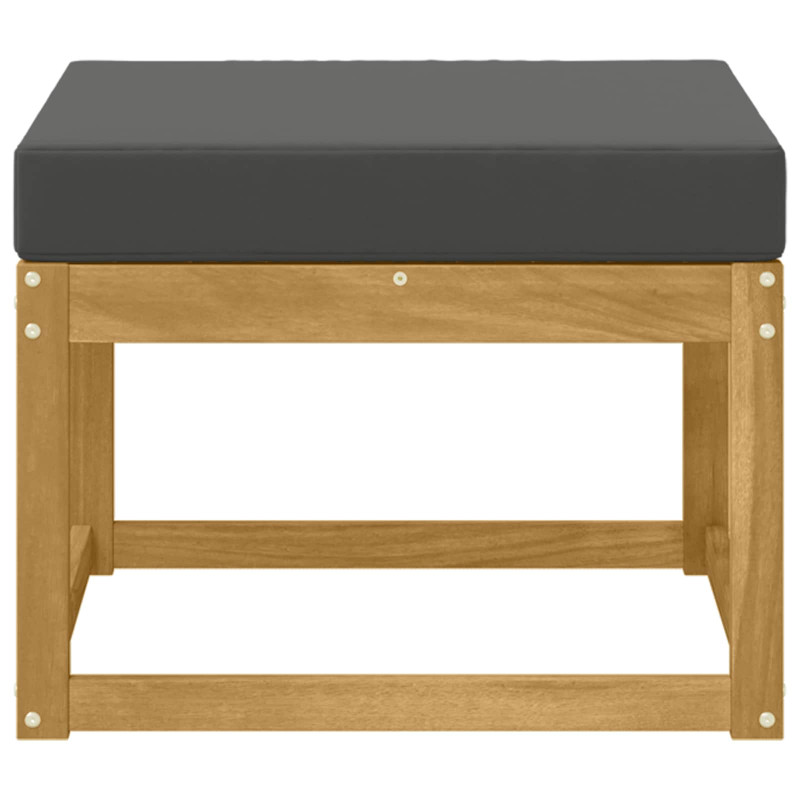 Outdoor Hocker Lite Drewno Akacji Biały