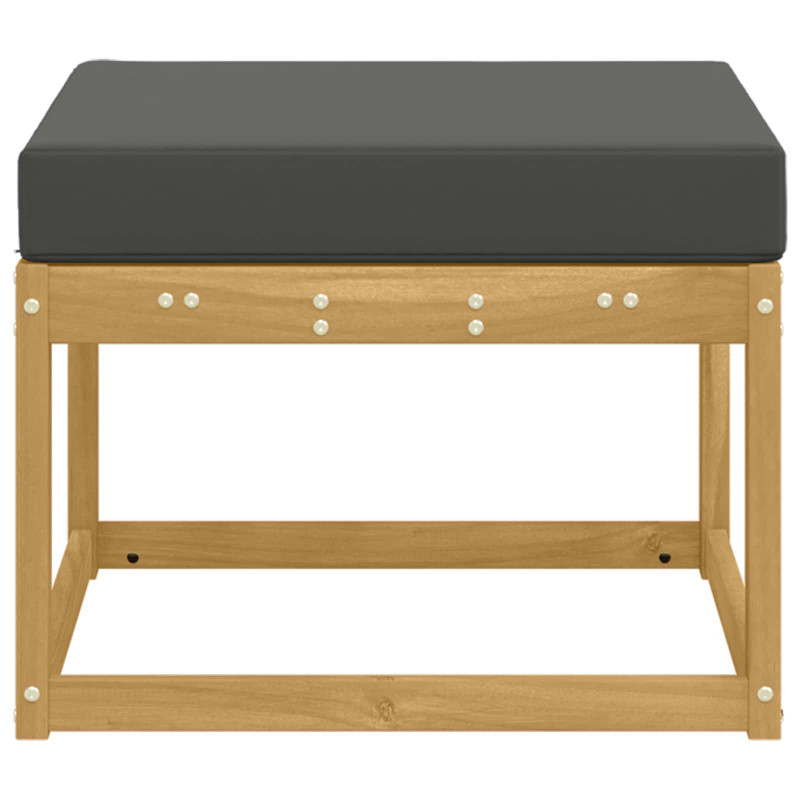 Outdoor Hocker Lite Drewno Akacji Biały