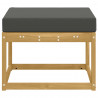 Outdoor Hocker Lite Drewno Akacji Biały