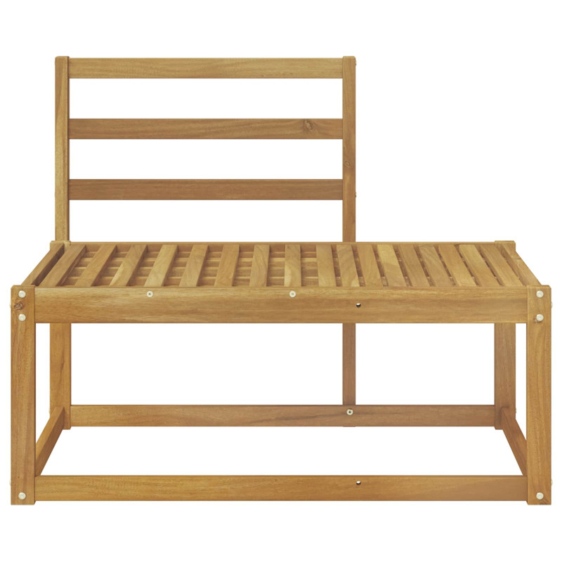 Sofa końcowa na zewnątrz Biały 91 x 63 x 73 cm
