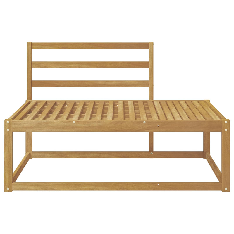 Sofa końcowa na zewnątrz Biały 115 x 83 x 73 cm