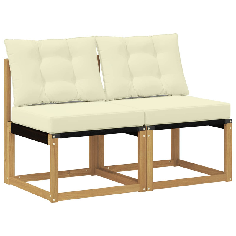 2 Sztuka Środkowa sofa ogrodowa