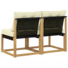 2 Sztuka Środkowa sofa ogrodowa