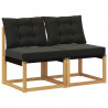 2 Sztuka Środkowa sofa ogrodowa