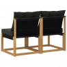 2 Sztuka Środkowa sofa ogrodowa